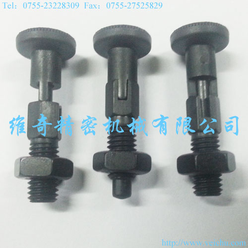 VCN717-DK粗牙碳钢自锁型分度销M6