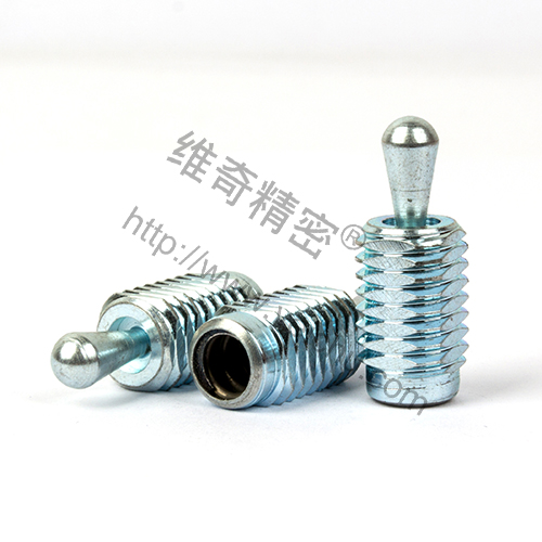 VCN527镀锌无胶封全螺纹侧向式定位柱/